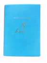 Notizbuch PU-Leder blau